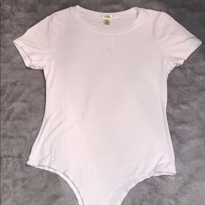White bodysuit shirt